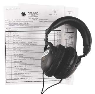 Steven Spielberg’s “Jurassic Park" Headphones. | Van Eaton Galleries