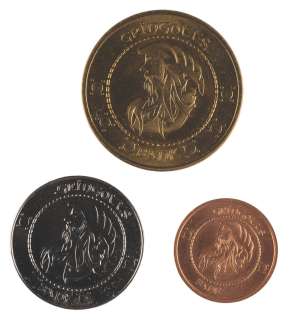 Three Prop Coins from Gringotts Bank. | Van Eaton Galleries