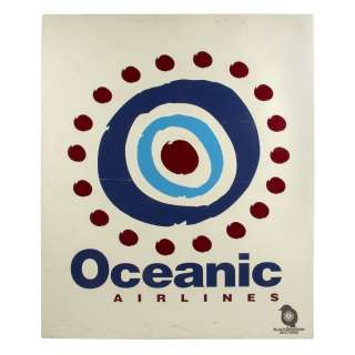 Lost | Wooden Oceanic Airlines Logo Sign from LOST | Blacksparrow