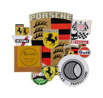 Le Mans | Set Decoration and Vehicle Sticker Collection | Julien’s