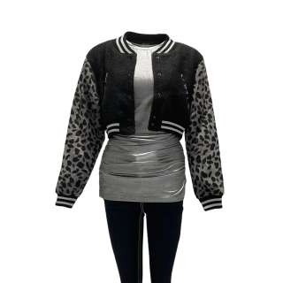 Lot #21 – Hustlers Destiny Constance Wu Screen Worn Jacket Shirt Pants Earrings & Shoes Ch 16 Sc 50