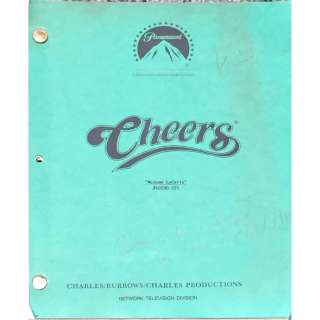 Ted Danson’s personal script from the show "Cheers" episode "Madame LaCarla | Piece of the Past
