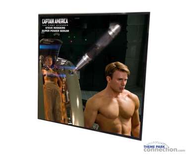 Disney MARVEL CAPTAIN AMERICA Super Soldier Serum Vial Original Movie Prop | Theme Park Connection