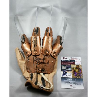 ROBERT ENGLUND SIGNED NIGHTMARE ON ELM STREET FREDDY KRUEGER GLOVE (JSA COA) | Activity Auctions
