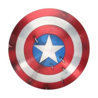 Lot 12 - Captain America - The First Avenger | Chris Evans "Captain America" Hero Shield Prop (With DVD)