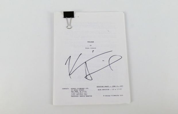 Shooting Draft for Vulgar | Bodnars Auction