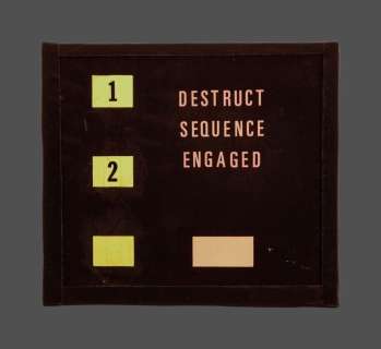 Star Trek: The Original Series | USS Enterprise "Let That Be Your Last Battlefield" Self Destruct Panel | Julien’s