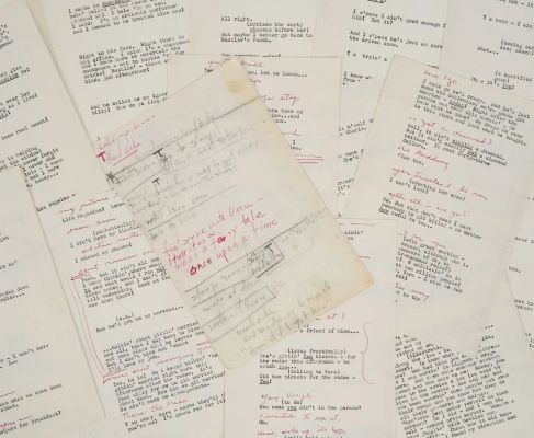 Marilyn Monroe | Lot #98 - 1956 Annotated Sides from “Bus Stop” | Julien’s