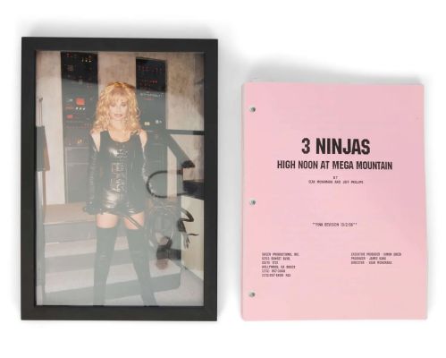 Loni Anderson - Lot #318 - 1998 “3 Ninjas: High Noon at Mega Mountain” Production Script