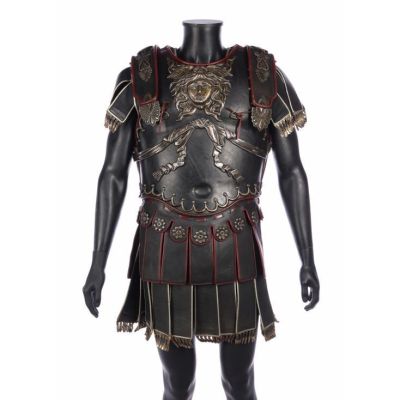 CLEOPATRA (1963) - Lot #101 : The Costumi D‘Arte Collection: Rufio‘s (Martin Landau) Screen-matched Cuirass and Tunic
