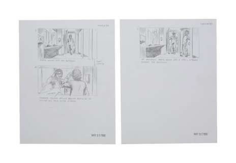 Austin Powers: International Man of Mystery | Six Scene #42-43 Storyboard Illustrations | Julien’s