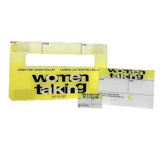Women Talking & Film Slate Set | VIP Fan Auctions