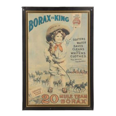 Back To the Future Part III (1990) | Lot 34 : Borax Advertising Sign | Propstore