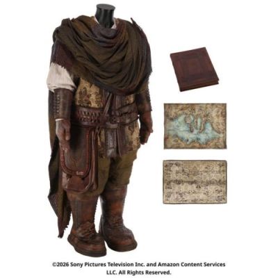 Wheel of Time, the (T.V. Series, 2021-2023) | Lot  207. Loial’s Travelling Costume and Props | Propstore