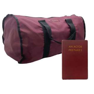 Maxxxine Maxine (Mia Goth) Screen Used Duffle Bag & Book | VIP Fan Auctions