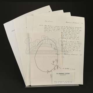 HANNIBAL - Lot 57 - Hannibal Lecter‘s (Mads Mikkelsen) Psychiatric Notes on Will Graham (Hugh Dancy)