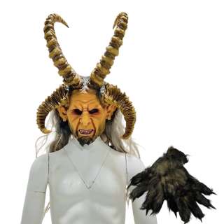 Poker Face Season 1 Krampus Screen Worn Stunt Double Krampus Mask & Gloves Sc 46 Ep 104 | VIP Fan Auctions