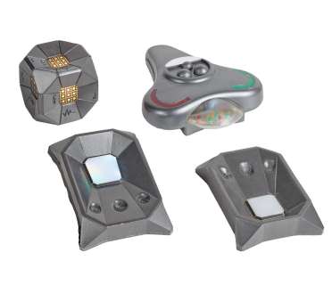 Alien Nation - Tracking Beacon Cube, On-Ship Tracking Panels and Hand Computer Props