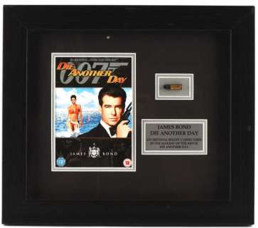 James Bond Die Another Day (2002) Bullet casing from Die Another Day, limited edition 25 of 95,… | Ewbank’s