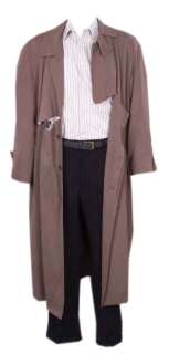 1994 Arnold Schwarzenegger (Harry Tasker) "True Lies" Screen-Worn Shirt, Pants, Trenchcoat & Belt (4)(Profiles In History Documentation) | Grey Flannel Auctions