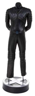 ’Cyclops’ battle suit on full size display base from X-Men. | Profiles in History