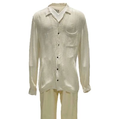 Blink Twice Slater Screen Worn Button-Up Shirt & Pants Ch 3 Sc 28-13 | VIP Fan Auctions
