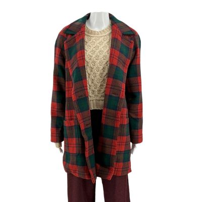 Lot #42: Eternity Joan (Elizabeth Olsen) Screen Worn Coat, Sweater & Pants Ch 17, 17a Sc Multiple