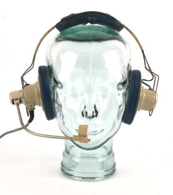 James Bond Tomorrow Never Dies (1997) - Royal Navy headset film prop with prop house paperwork,… | Ewbank’s