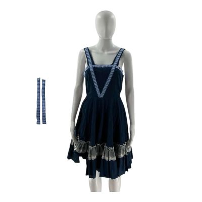 MERV Anna Screen Worn Dorothy Dress & 2 Piece Fabric Hair Bow Set Ch 2 Sc 15.1 Photo | VIP Fan Auctions