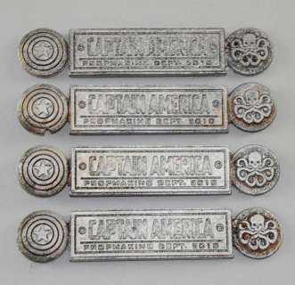 Captain America (2011) four Prop making Department presentation plaques, gifted to members of the… | Ewbank’s