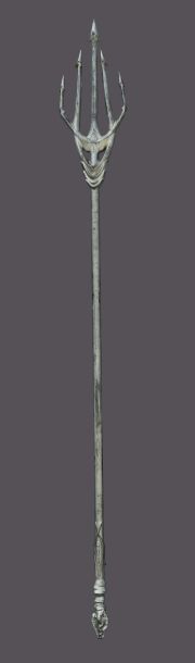 Lot 5023 - Aquaman (2018) Rubber Stunt Trident, as used by Aquaman (Jason Momoa) in the superhero film. The… | Ewbank’s