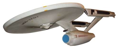 U.S.S. Enterprise large-scale illuminating model from molds from Star Trek: The Motion Picture. | Profiles in History