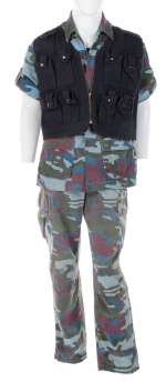 Lot 780 - Jean-Claude Van Damme ‘Colonel Guile‘ signature costume from Street Fighter.