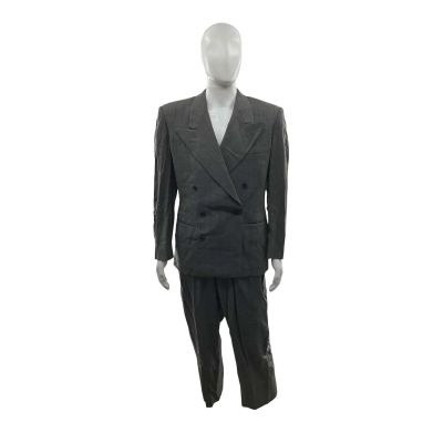 Lot 82: Marty Supreme Marty Mauser Screen Worn Stunt Double Suit Jacket & Suit Pants Ch 5 Sc 171pt2-174pt3 | VIP Fan Auctions