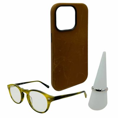 Lot 25: The Drama Charlie Screen Used Glasses, Ring & Phone Case | VIP Fan Auctions