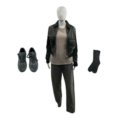 Tom Clancy’s Jack Ryan Ghost War Emma Screen Worn Stunt Double Jacket, Sweater, Shirt, Jeans, Sneakers & Socks Ch 2 | VIP Fan Auctions
