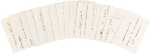 Succession (HBO® Original, 2018-2023) Jeremy Strong "Kendall Roy" Congressional Hearing Notecards.... | Heritage