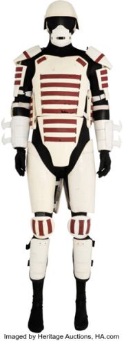 Pair of Commonwealth Soldier Armor Sets and Action Weapons from The Walking Dead (AMC 2010-2022). (Total: 3 Items) | Heritage