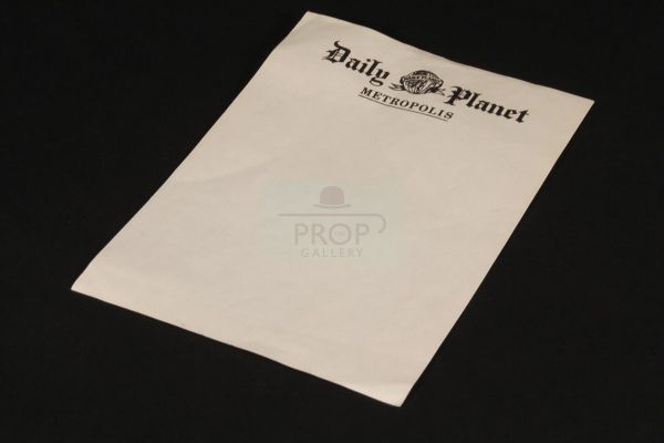 Superman | Daily Planet notepaper | The Prop Gallery