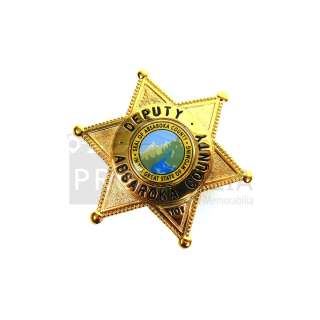Longmire (A&E 2012-2017) - Branch Connally Abaroka County Deputy Sheriff Badge (0001) | Propabilia