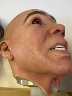 Lot 566 - "Tomorrow Land" - Beheaded head with neck piece - "Dick Clark"