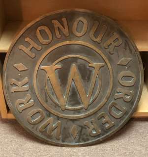 "Snowpiercer" - Wilford Industries round logo w/ slogan (approx. 30in diameter) | Direct Liquidation
