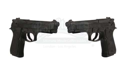 THE MATRIX (1999) - Lot 527 - Neo‘s (Keanu Reeves) Pair of Beretta Pistols