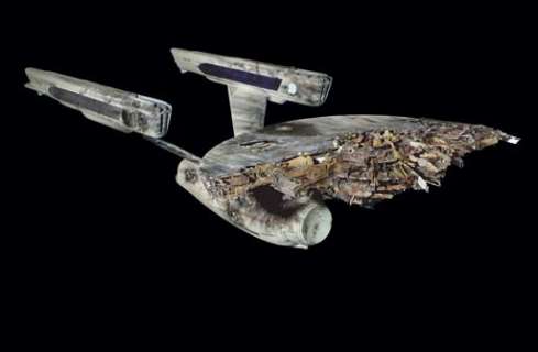Star Trek | DAMAGED ENTERPRISE MODEL | Christie’s