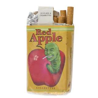 Red Apple Cigarette Pack Prop from Pulp Fiction | Studio Auctions