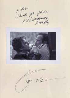A bound script of Insomnia signed by Robin Williams to Robert Mondavi | Bonhams