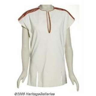 Star Trek Costume Tunic. A white-with-burnt orang "Star Trek" Costume Tunic. | Heritage