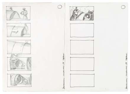 Batman: Two original storyboards, 1989, 2 | Bonhams