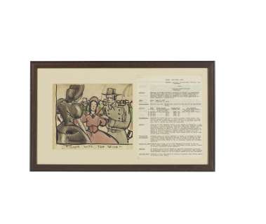 A WILLIAM CAMERON MENZIES STORYBOARD FOR GONE WITH THE WIND | Bonhams