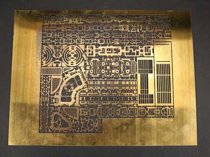 Alien & Aliens Collection Auction | H.R. Giger Space Suit Dressing Brass Etching | Propstore